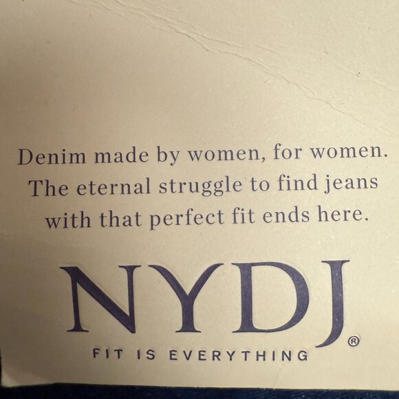 NYDJ Women's NWT Marilyn Straight Jeans liftxtuck in "COOPER" | Size 14P - Picture 12 of 15